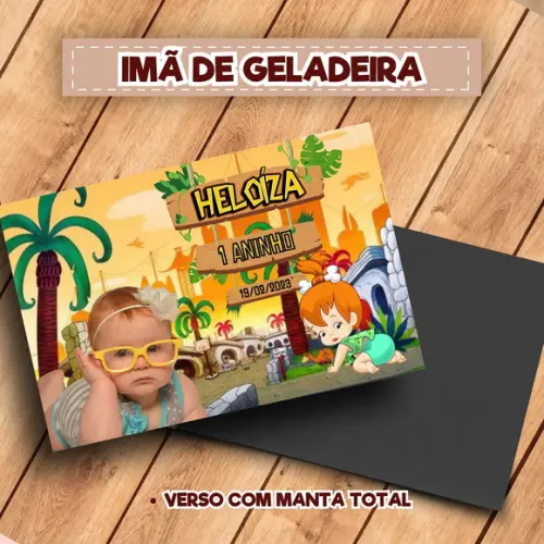 Imã de Geladeira Personalizado Pedrita
