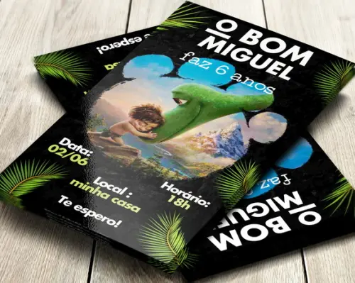 Convite Impresso o Bom Dinossauro