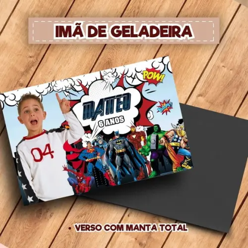 Imã de Geladeira Vingadores