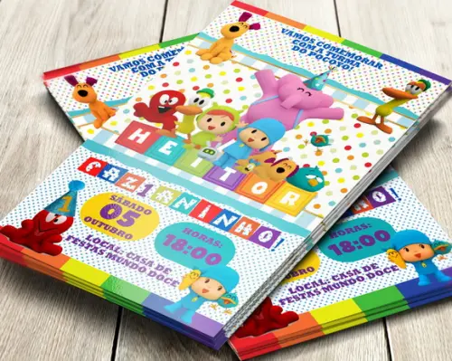 Convite Digital Pocoyo