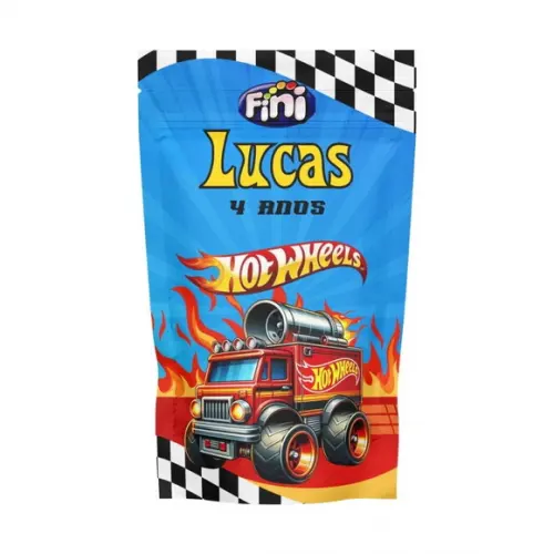 Saco Zip Lock Hot Wheels