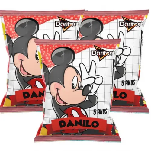 Embalagem para Salgadinho Mickey