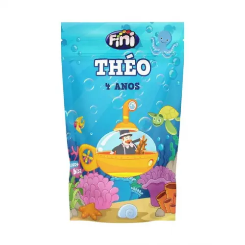 Saco Zip Lock Bita Fundo do Mar