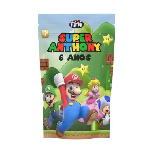 Saco Zip Lock Mario Bros