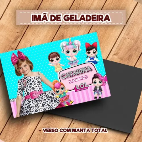 Imã de Geladeira Lol Surprise