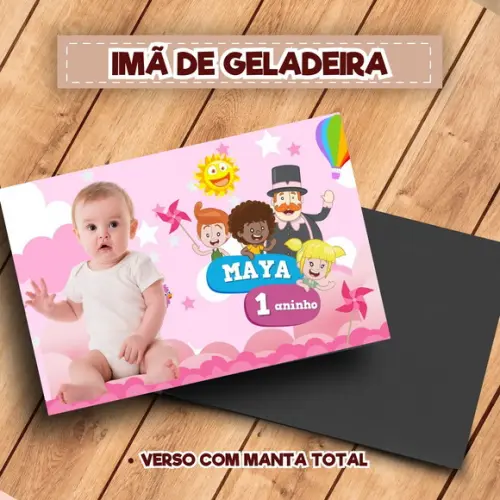 Imã de Geladeira Personalizado