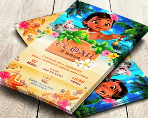 Convite Digital Moana