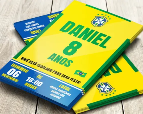 Convite Digital Futebol