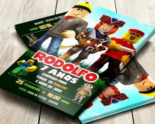 Convite Digital Roblox