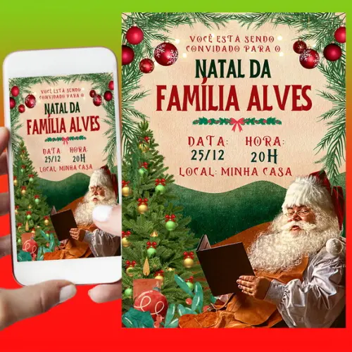 Convite Digital- Natal