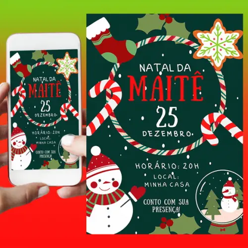 Convite Digital- Natal