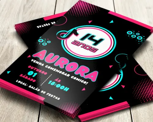 Convite Digital Tiktok