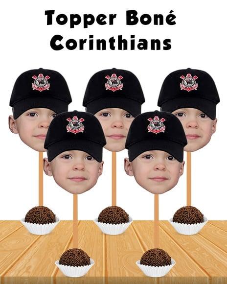 1 Topo de Bolo + 20 Toppers Docinhos + 20 Artes Tubetes