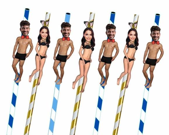 Canudos Personalizados para Despedida de Solteira