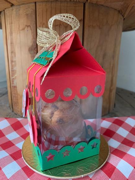 Lembrancinha de Natal Personalizada com Foto Panetone/chocot
