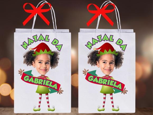 Sacolinha de Natal para Lembrancinhas de Final de Ano