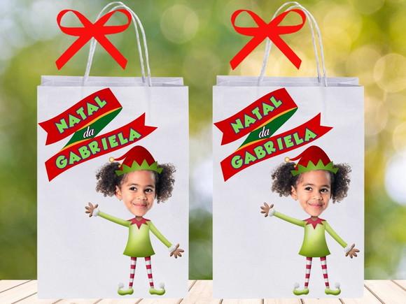 Sacolinha de Natal para Lembrancinhas de Final de Ano