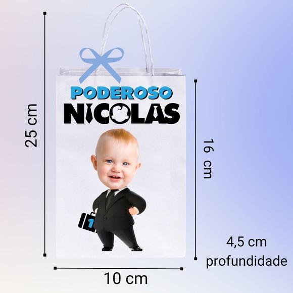 Sacolinhas com Foto no Poderoso Chefinho