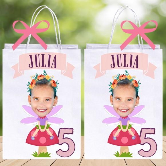 Sua Foto na Fada Sacolinhas Personalizadas para Lembrança