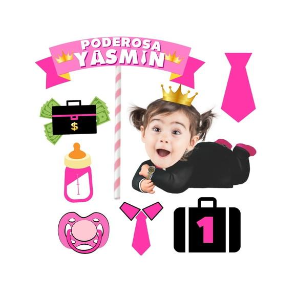 Topo de Bolo Personalizado Poderosa Chefinha com Foto