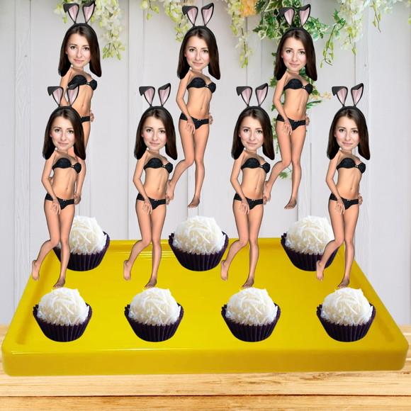 Topper Chá de Lingerie com Foto Tag para Despedida Solteira