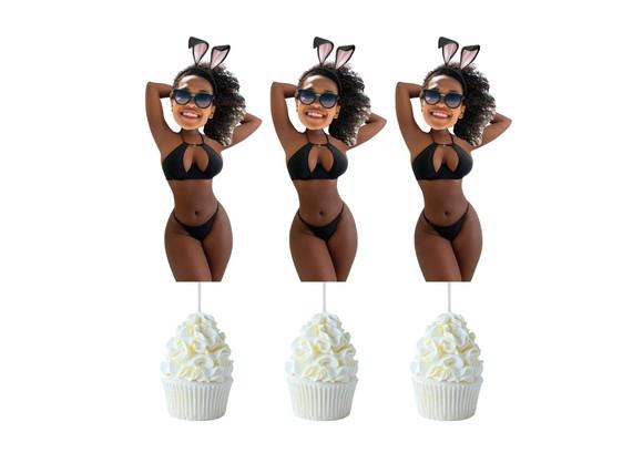 Toppers Chá de Lingerie Edespedida de Solteira com Foto.