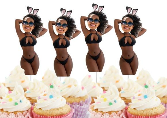 Toppers Chá de Lingerie Edespedida de Solteira com Foto.