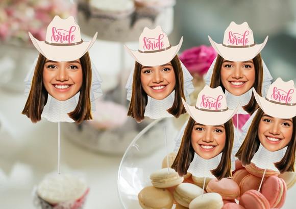 Toppers para Despedida de Solteira Noiva
