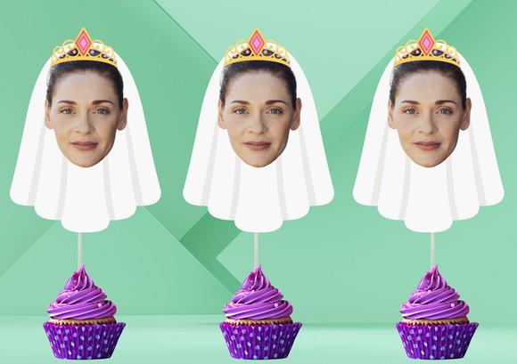 Toppers para Despedida de Solteira Noiva