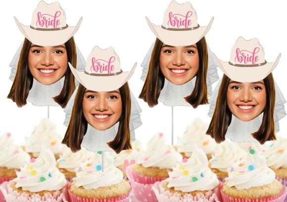 Toppers para Despedida de Solteira Noiva