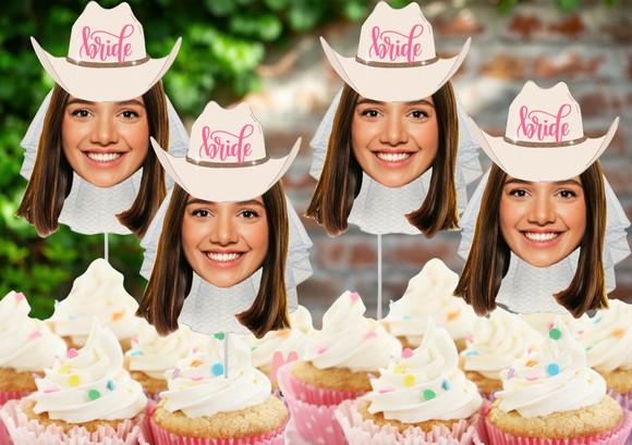Toppers para Despedida de Solteira Noiva