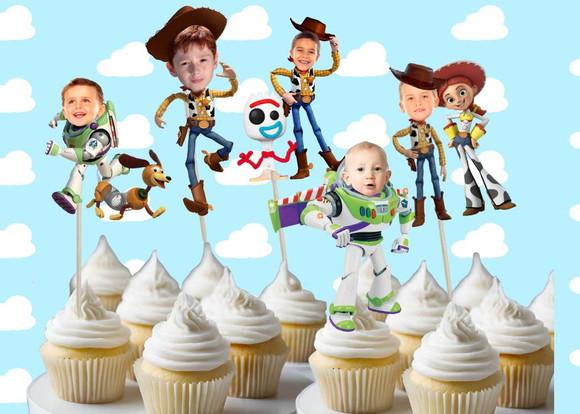 Toppers Toy Story com Sua Foto!