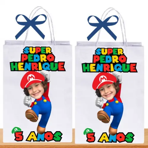 Sacolinhas Personalizada 21x15x8 com Foto