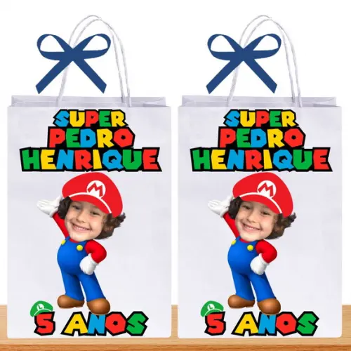 Sacolinhas Personalizada 21x15x8 com Foto