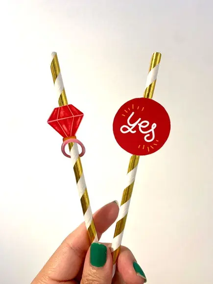 Canudos para Despedida de Solteira Personalizados