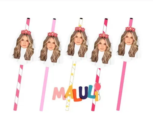 Canudos Personalizados para Despedida de Solteira