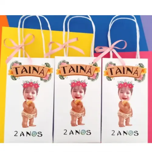 Kit Lembrancinhas Sacolinhas+livro de Atividades+canetinhas