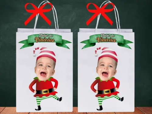 Sacolinha de Natal para Lembrancinhas de Final de Ano