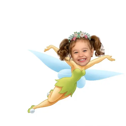 Sacolinhas Personalizadas Sininho Tinkerbell com Foto.