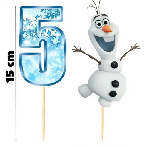 Sua Foto no Topo de Bolo Elsa Frozen