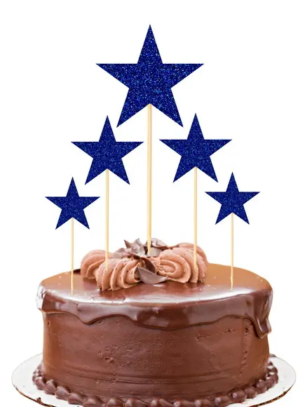 Topo de Bolo Estrelas