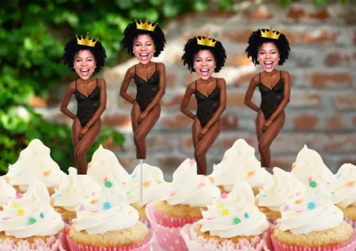 Toppers Despedida de Solteira e Chá de Lingerie com Foto.