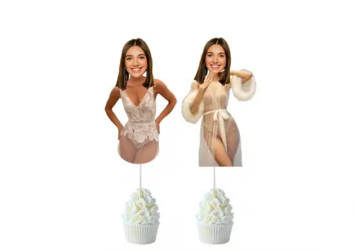 Toppers Noiva com Sua Foto.