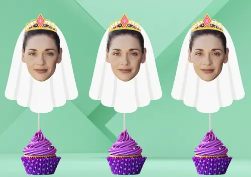 Toppers para Despedida de Solteira Noiva