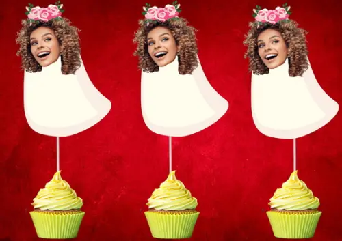 Toppers para Despedida de Solteira Noiva
