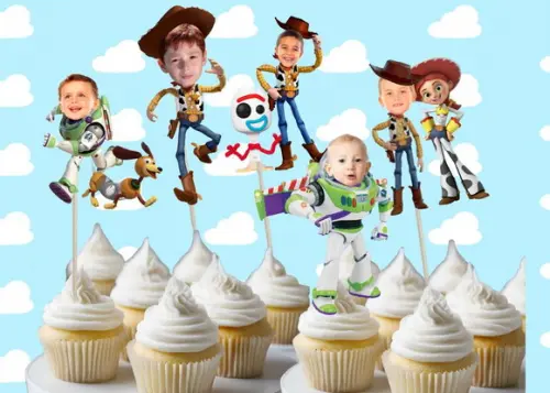 Toppers Toy Story com Sua Foto!