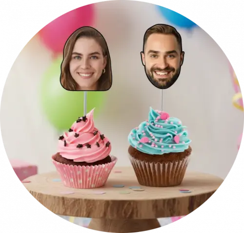 Toppers para doces