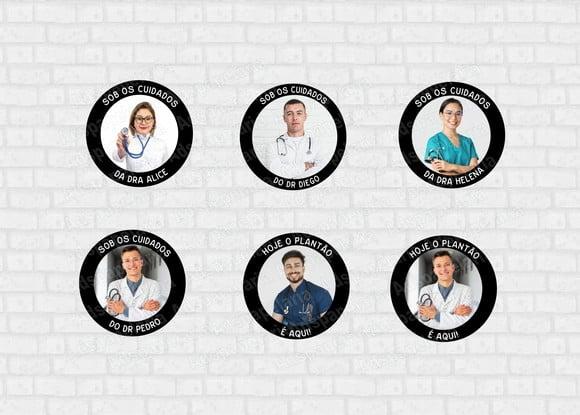 50 Adesivos Personalizados para Formatura - 7x7 cm