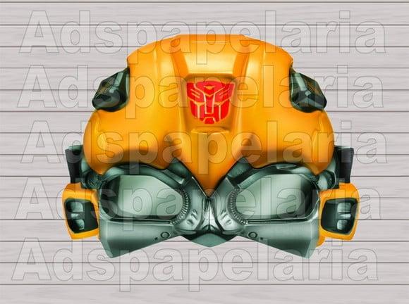 Mascaras de Papel - Bumblebee Transformers