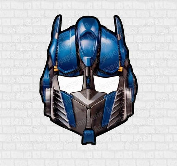 Mascara de Papel - Optimus Prime Transformers